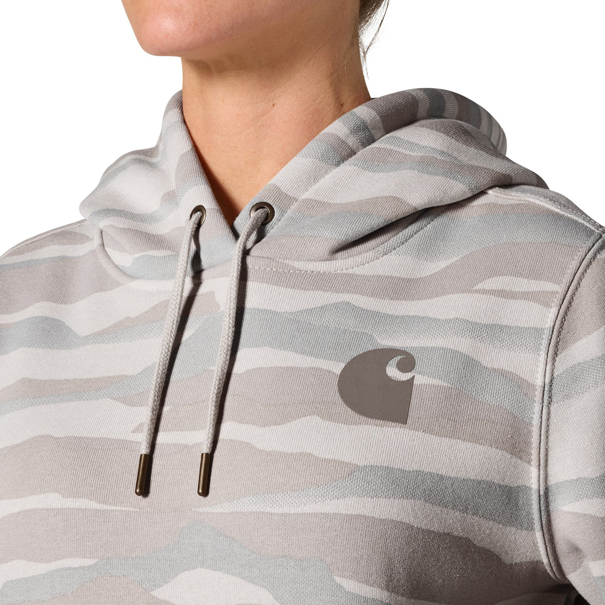 Carhartt Women's Marquette Landscape Camo Relaxed Fit Hoodie