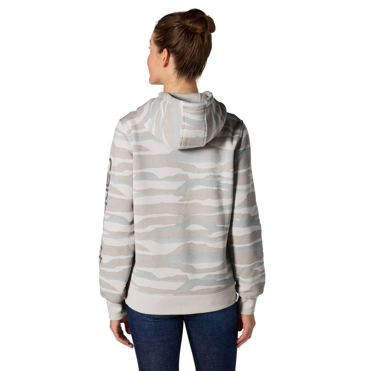 Carhartt Women's Marquette Landscape Camo Relaxed Fit Hoodie Sweatshirts & Hoodies Carhartt