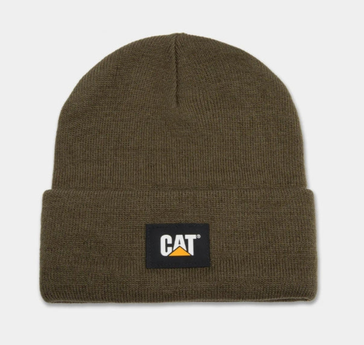 CAT Logo Label Cuff Beanie - Work World - Workwear, Work Boots, Safety Gear