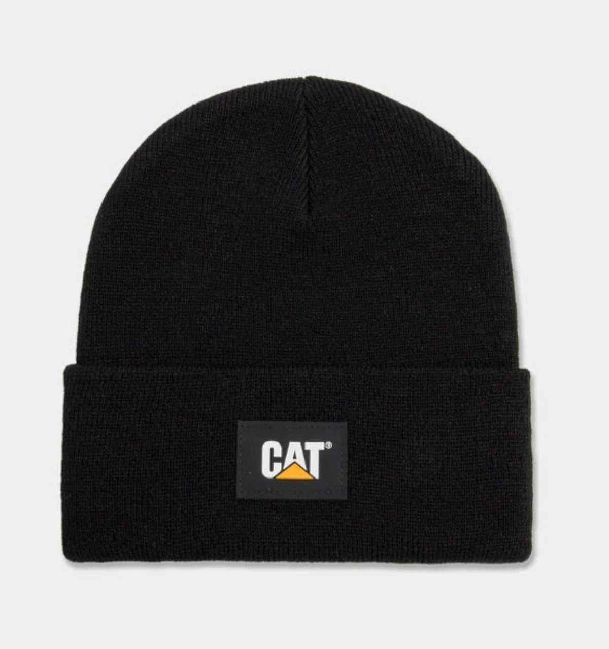 CAT Logo Label Cuff Beanie - Work World - Workwear, Work Boots, Safety Gear