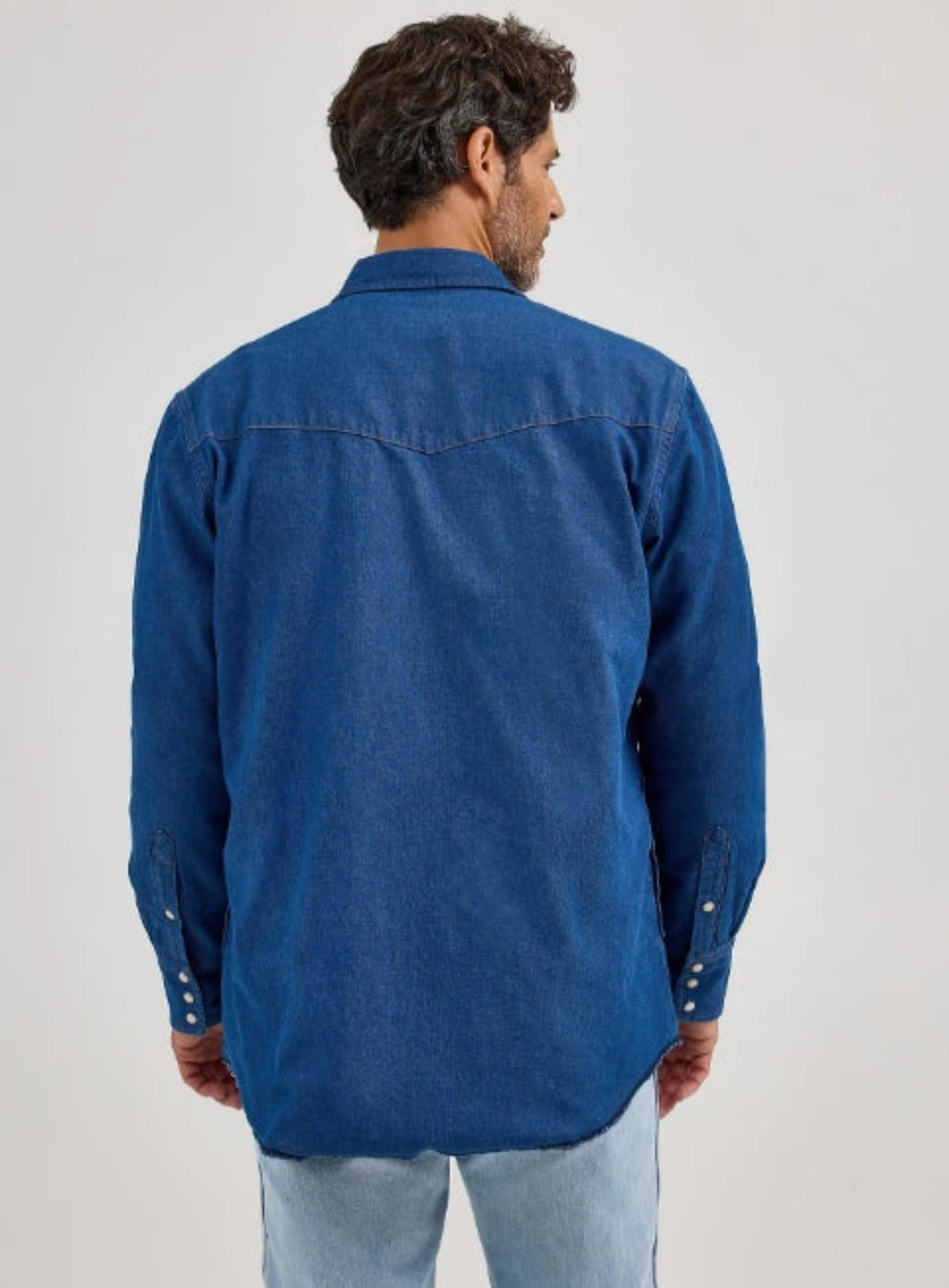 Wrangler Men's Cotton Flannel Lined Snap-Up Shirt Jac Jackets & Coats Wrangler