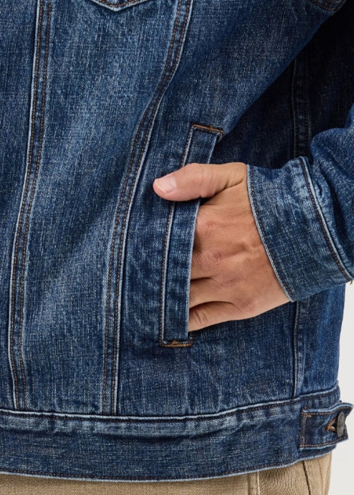 Wrangler Men's Retro® Sherpa Lined Button Denim Jacket - Work World - Workwear, Work Boots, Safety Gear