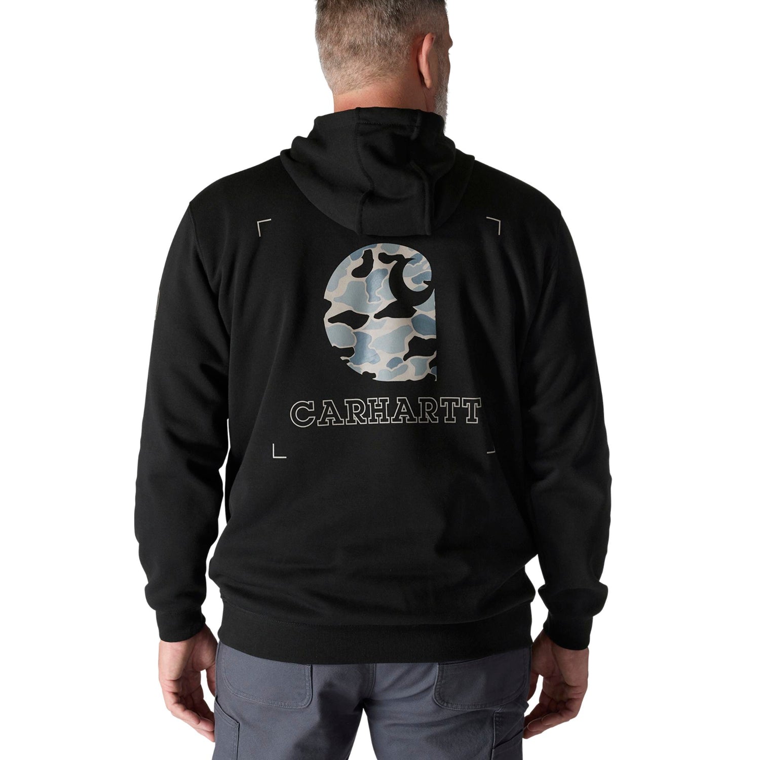 Carhartt Men's Loose Fit Midweight Camo Graphic Sweatshirt - Work