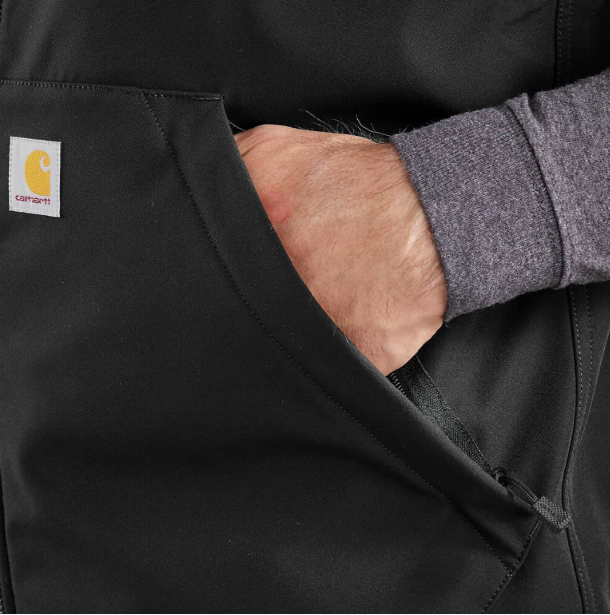 Carhartt Men's Rain Defender Relaxed Fit Softshell Vest - Work World - Workwear, Work Boots, Safety Gear