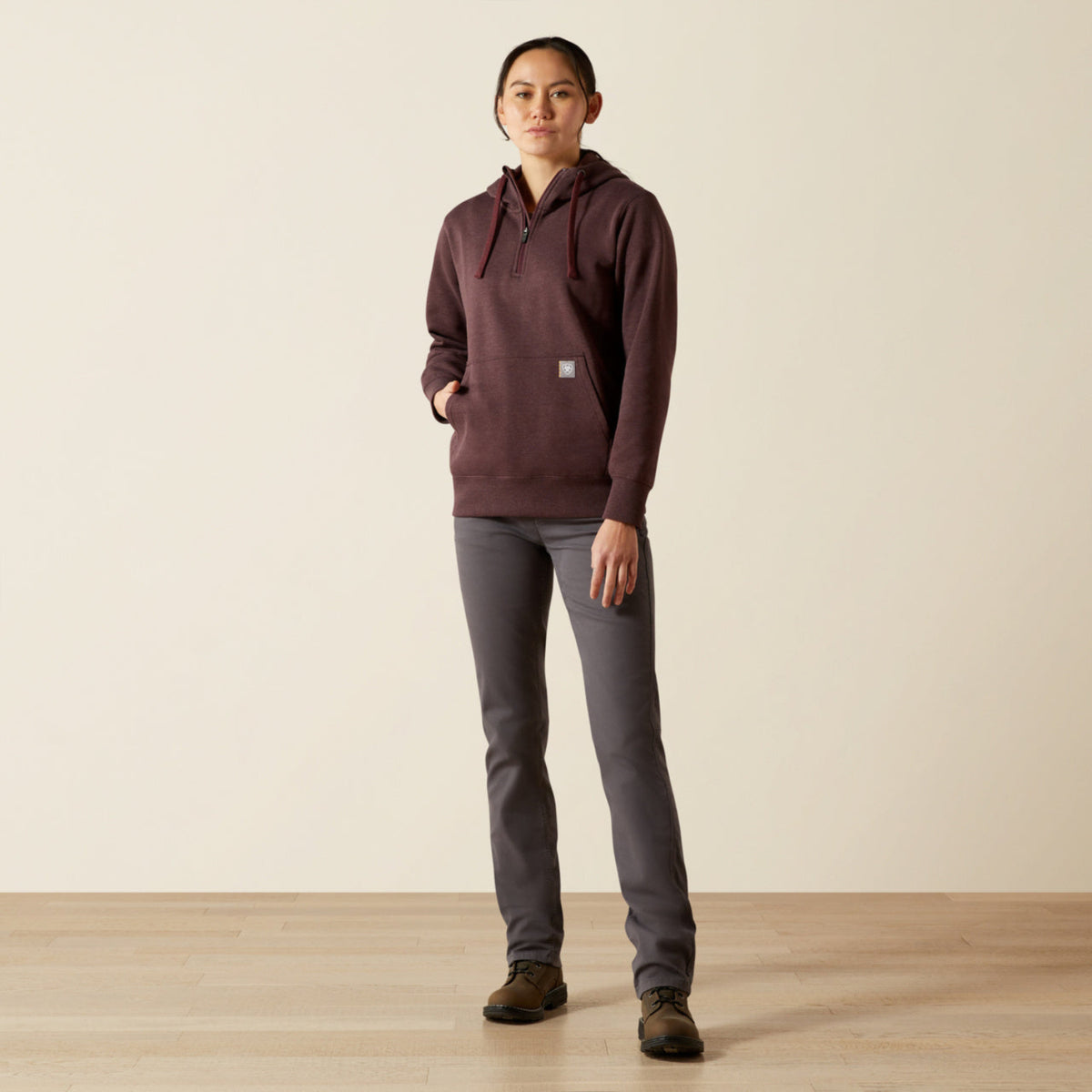 Ariat Women's Rebar Skill Set 1/2 Zip Hoodie - Work World - Workwear, Work Boots, Safety Gear