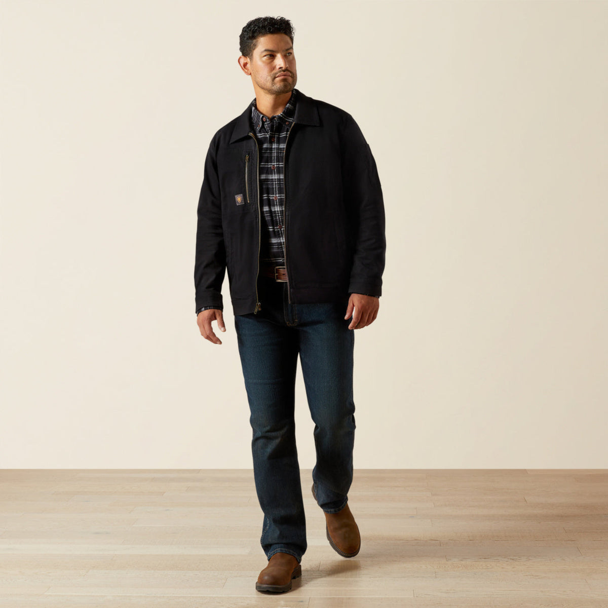 Ariat Men's Rebar Made Tough Canvas Shop Jacket - Work World - Workwear, Work Boots, Safety Gear