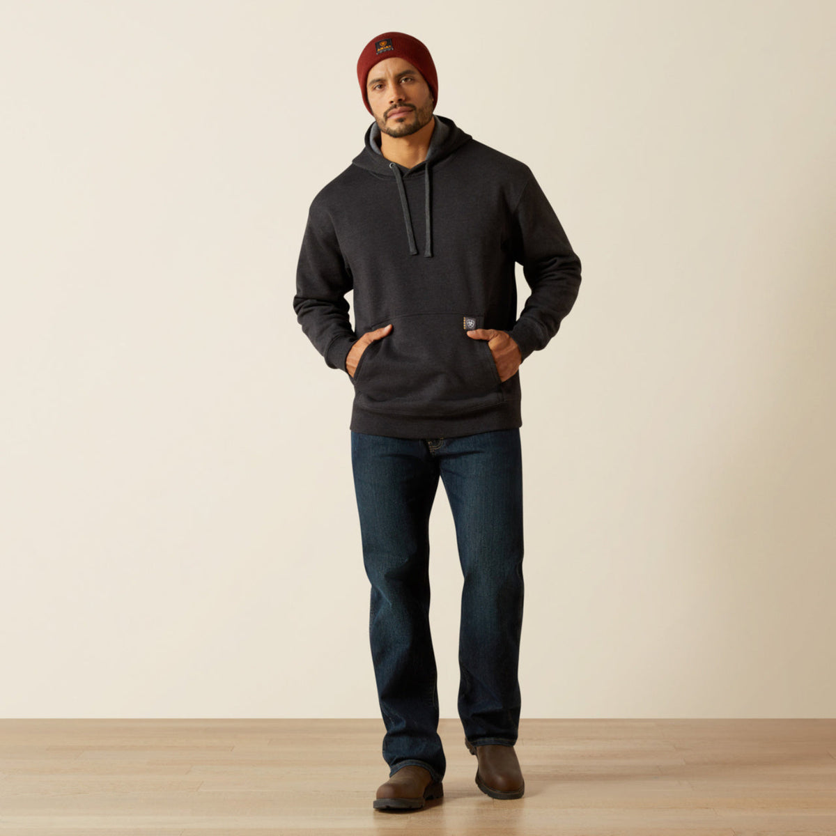 Ariat Men's Rebar Workman Bolt Graphic Hoodie - Work World - Workwear, Work Boots, Safety Gear