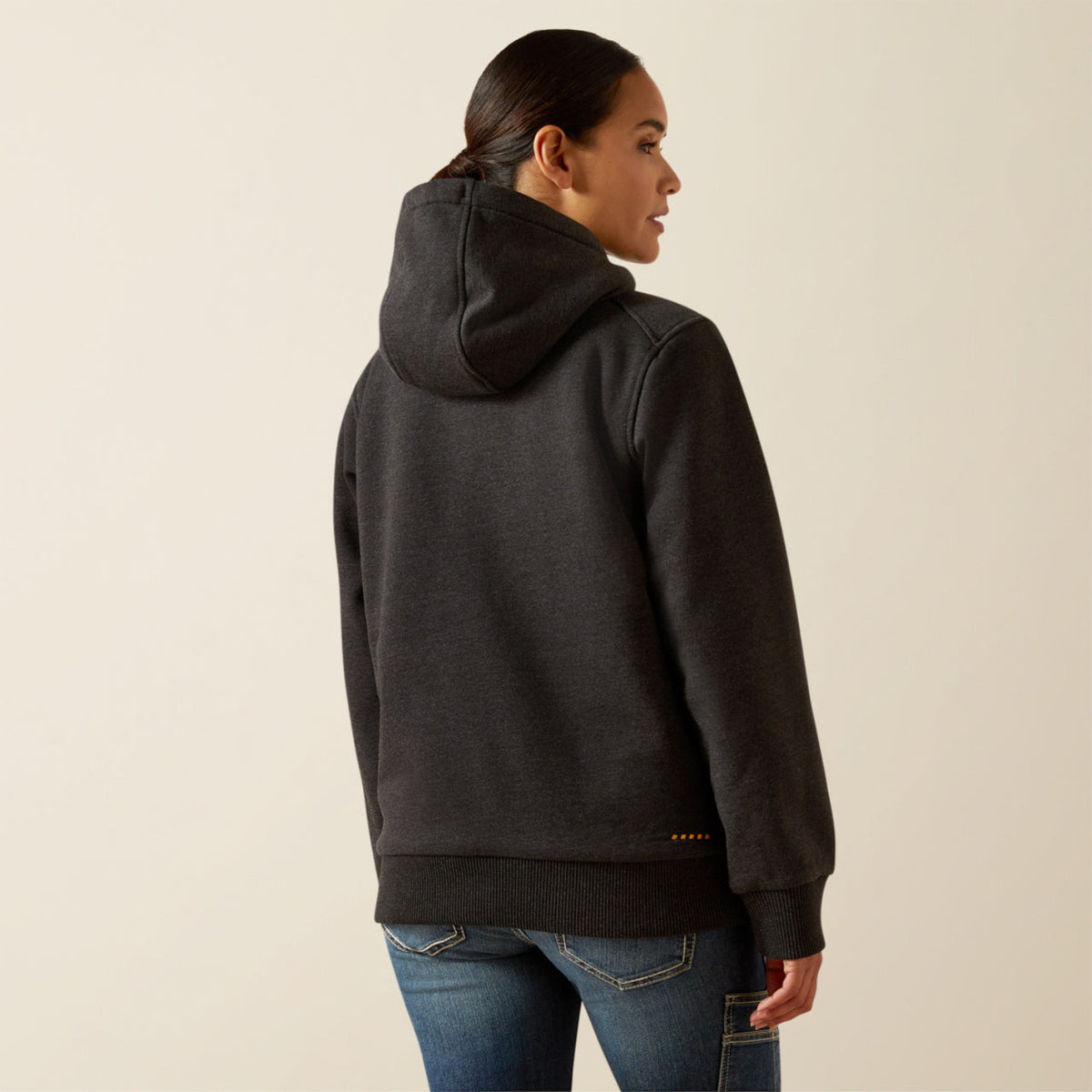 Ariat Women's Rebar Sherpa-Lined Full Zip Hoodie Sweatshirts & Hoodies Ariat