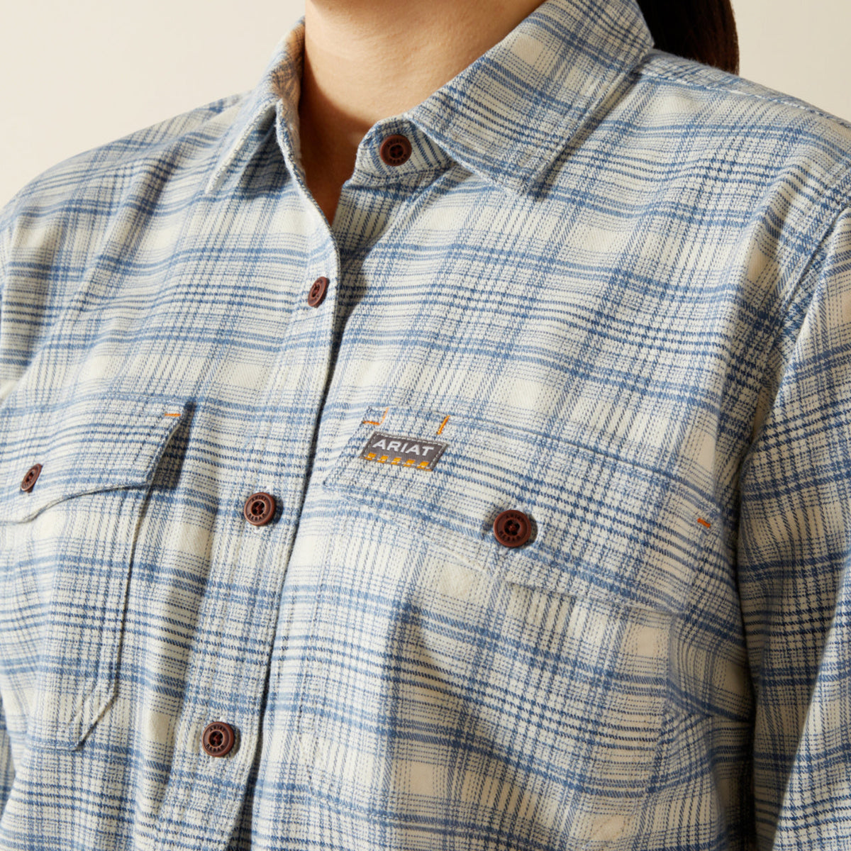 Ariat Women's Rebar Flannel DuraStretch™ Long Sleeve Work Shirt - Work World - Workwear, Work Boots, Safety Gear