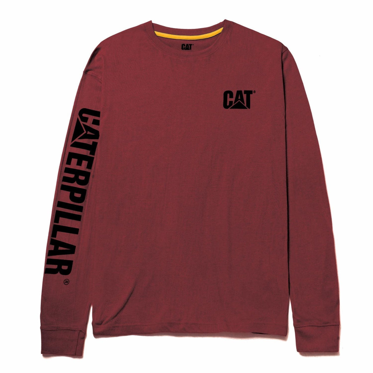CAT Men's Trademark Banner Long Sleeve Tee Long Sleeve T-Shirts CAT