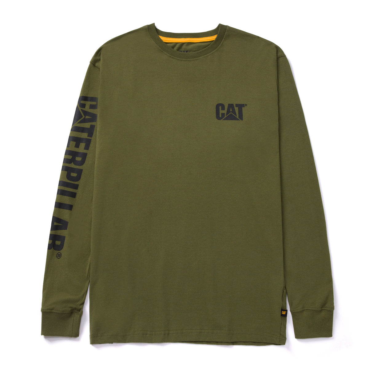 CAT Men's Trademark Banner Long Sleeve Tee - Work World - Workwear, Work Boots, Safety Gear