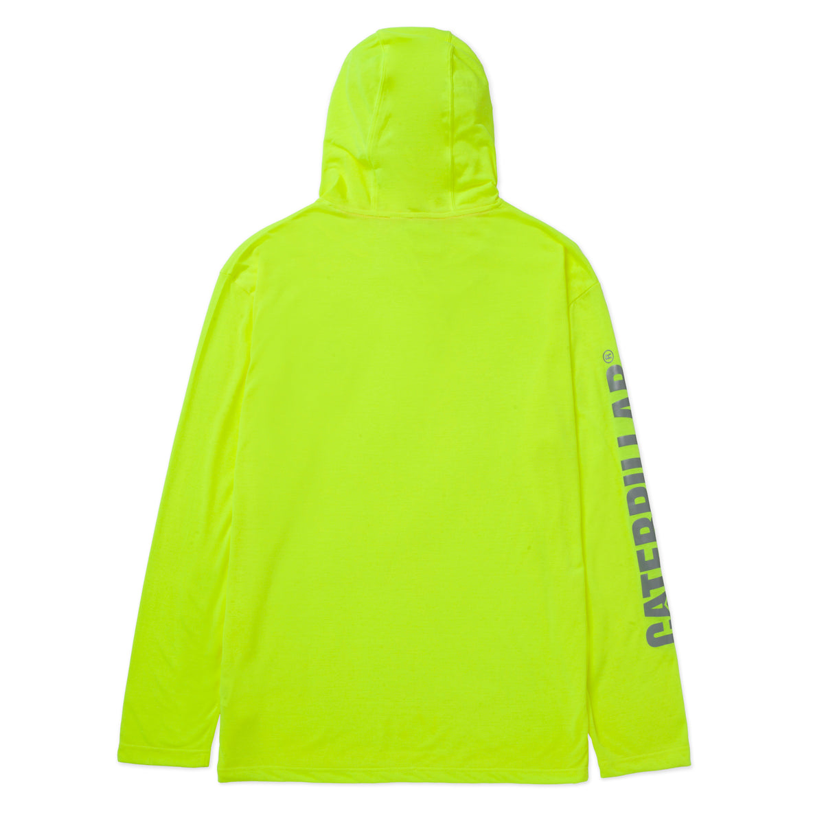 CAT Men's Hi-Vis UPF Hooded Long Sleeve T-Shirt - Work World - Workwear, Work Boots, Safety Gear