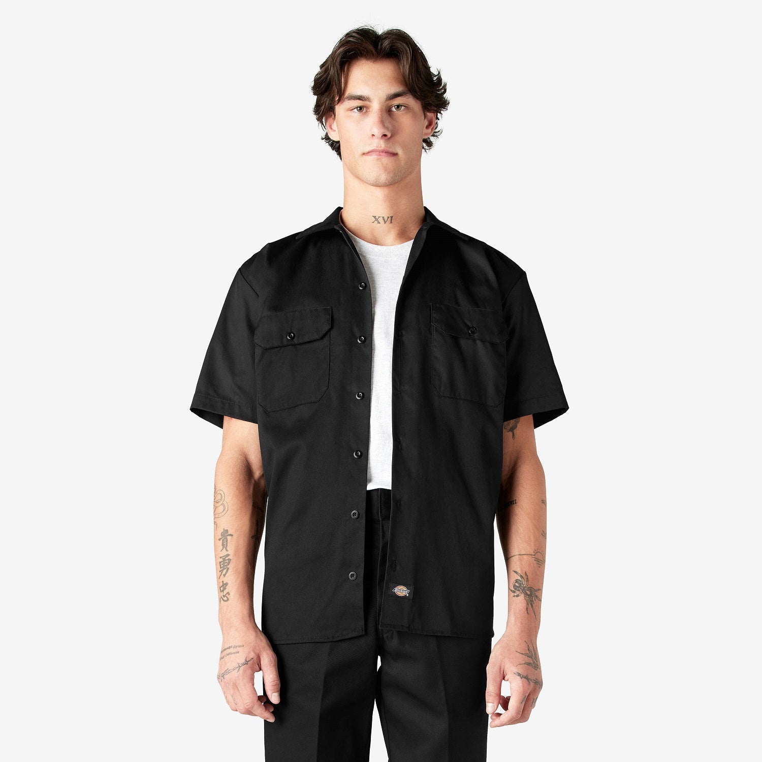 Dickies Men's Short Sleeve Work Shirt - Work World - Workwear, Work Boots, Safety Gear
