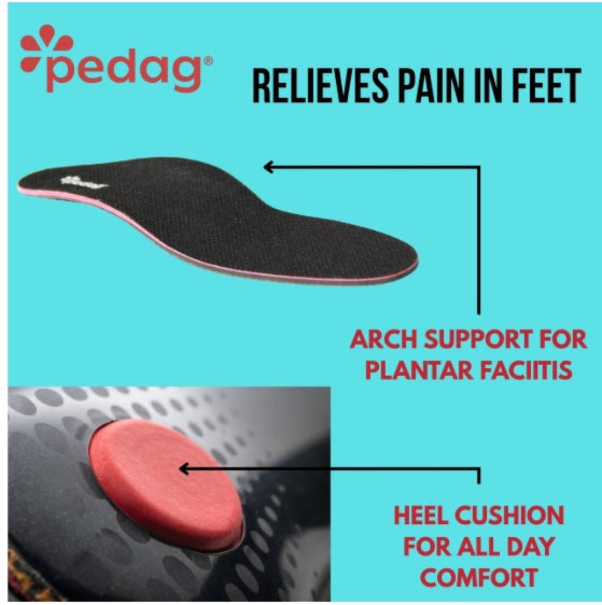 Pedag International Worker Insole - Work World - Workwear, Work Boots, Safety Gear
