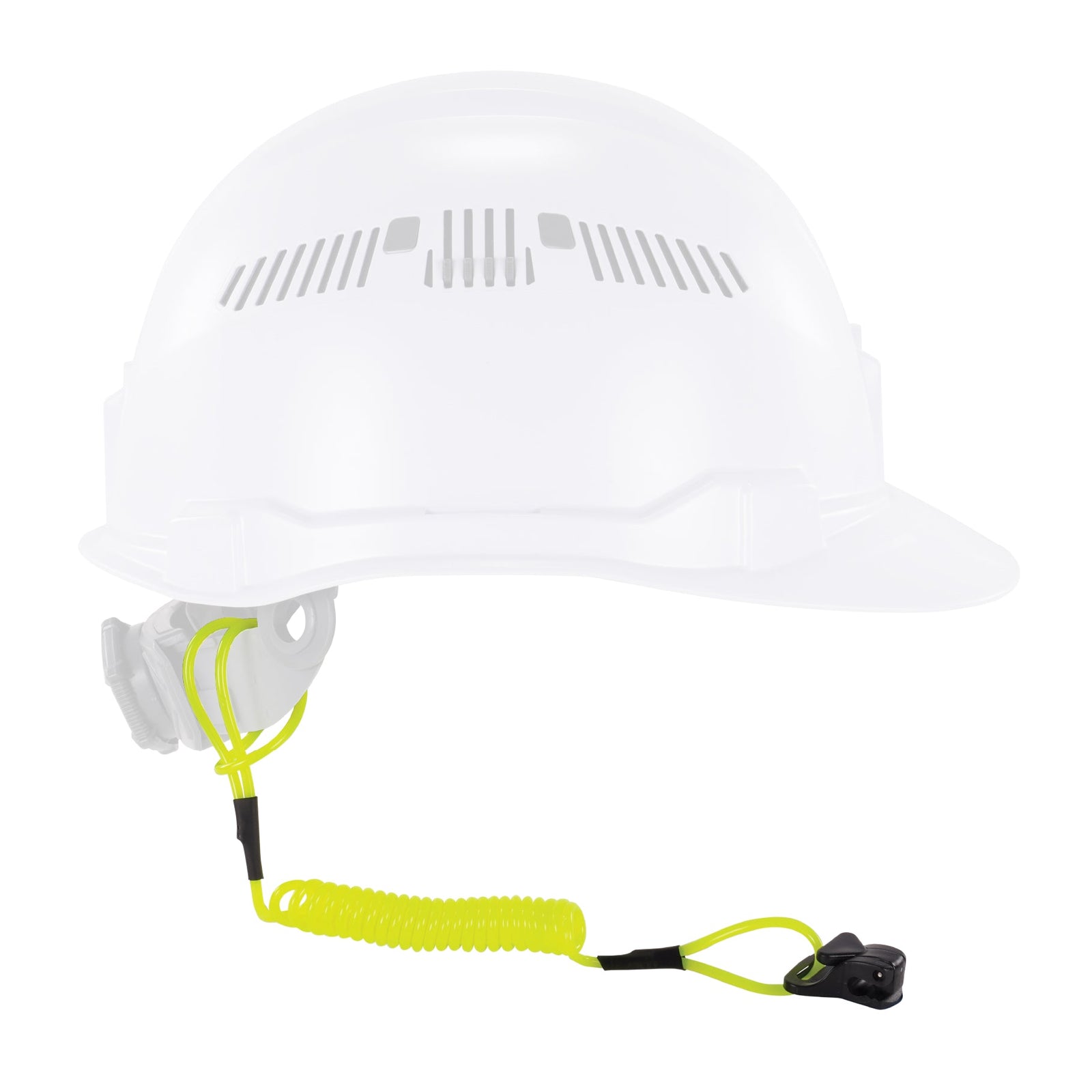 Ergodyne Coiled Hard Hat Lanyard - Work World - Workwear, Work Boots, Safety Gear