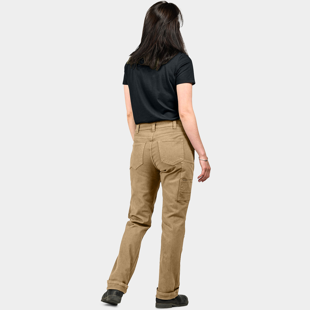 Dovetail Workwear Women&#39;s Go-To Double-Front Canvas Stretch Pant - Work World - Workwear, Work Boots, Safety Gear