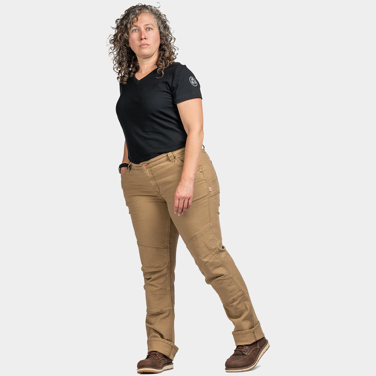 Dovetail Workwear Women&#39;s GO TO™ Double-Front Canvas Stretch Pant - Work World - Workwear, Work Boots, Safety Gear