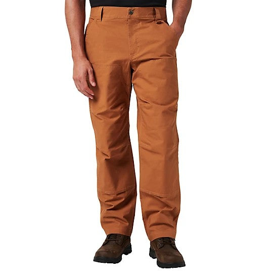 Lucky Brand Workwear Men's Canvas Comfort Fit Double-Front Pant