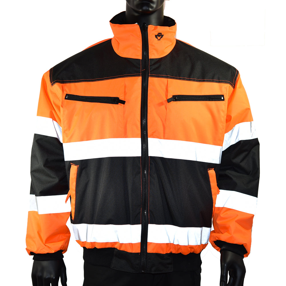 2W International Men&#39;s Class 2 Reversible Jacket - Work World - Workwear, Work Boots, Safety Gear