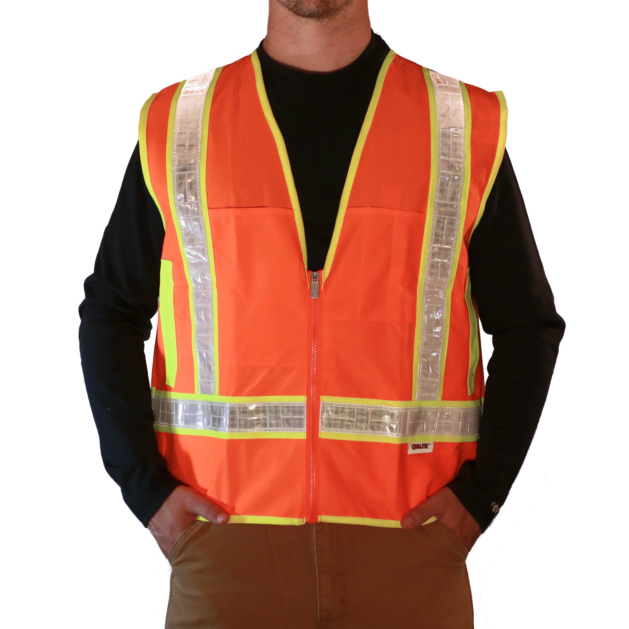 2W International Unisex Class 2 Safety Vest - Work World - Workwear, Work Boots, Safety Gear