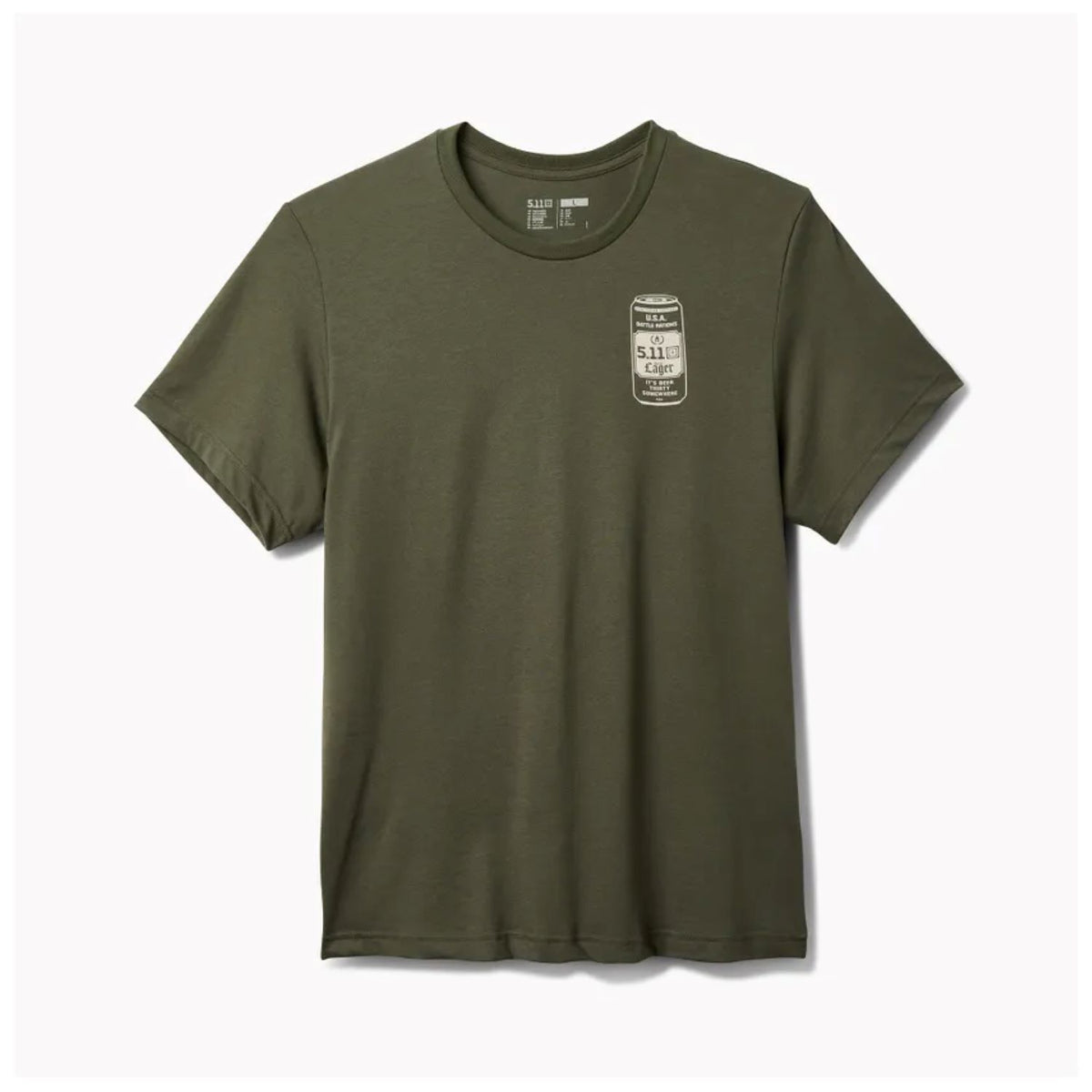 5.11 Tactical Men's Battle Rations Graphic Short Sleeve T-Shirt T-Shirts 5.11 Tactical