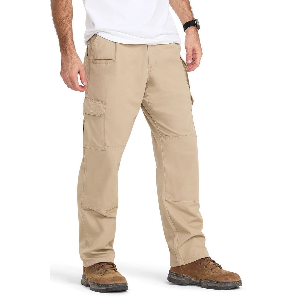 5.11 Tactical Men’s Regular Fit Taclite Pro Ripstop Cargo Pant Pants 5.11 Tactical Khaki 32 32 Inseam