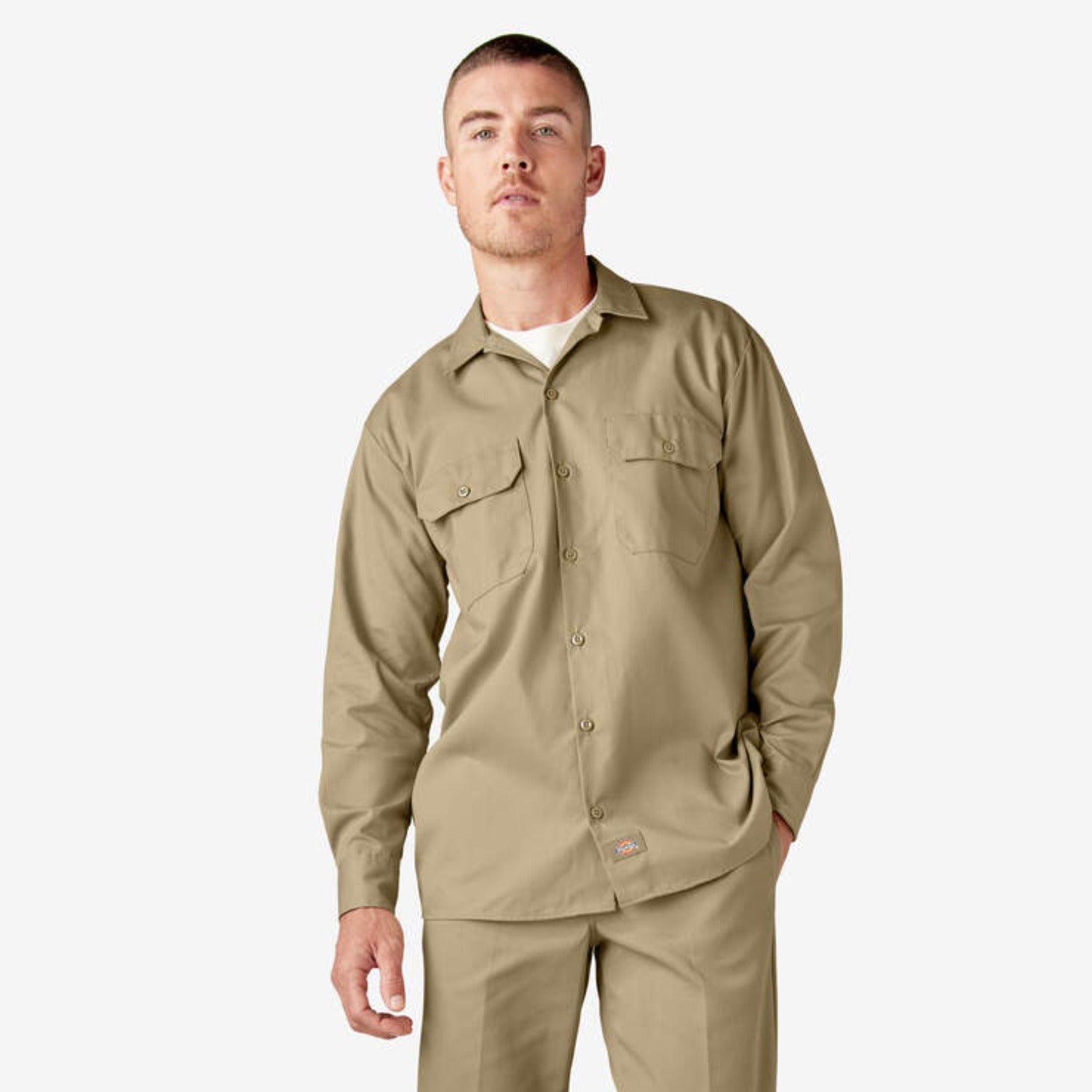 Dickies 574 Unisex Long-Sleeve Work Shirt Dickies 574 Unisex Long-Sleeve Work Shirt