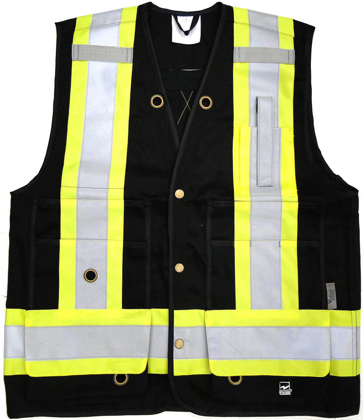 Viking Men&#39;s Open Road® Surveyor Class 1 Hi-Vis 8 Pocket Vest - Work World - Workwear, Work Boots, Safety Gear
