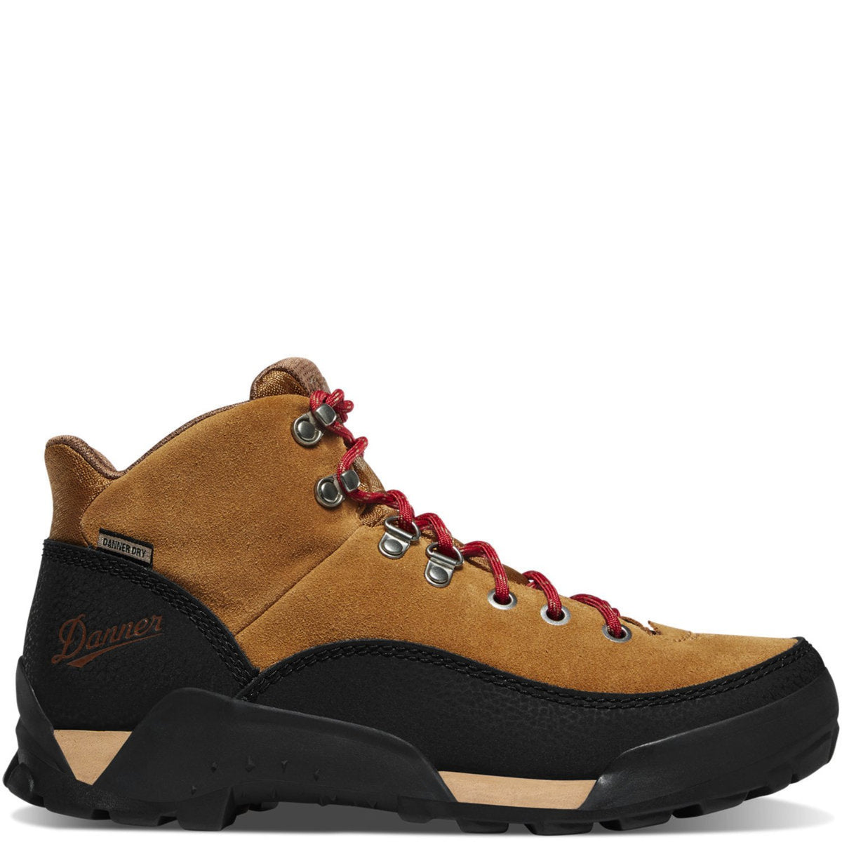 Danner Women's Panorama Waterproof 6" Boot Work Boots Danner Brown/Red 10 M