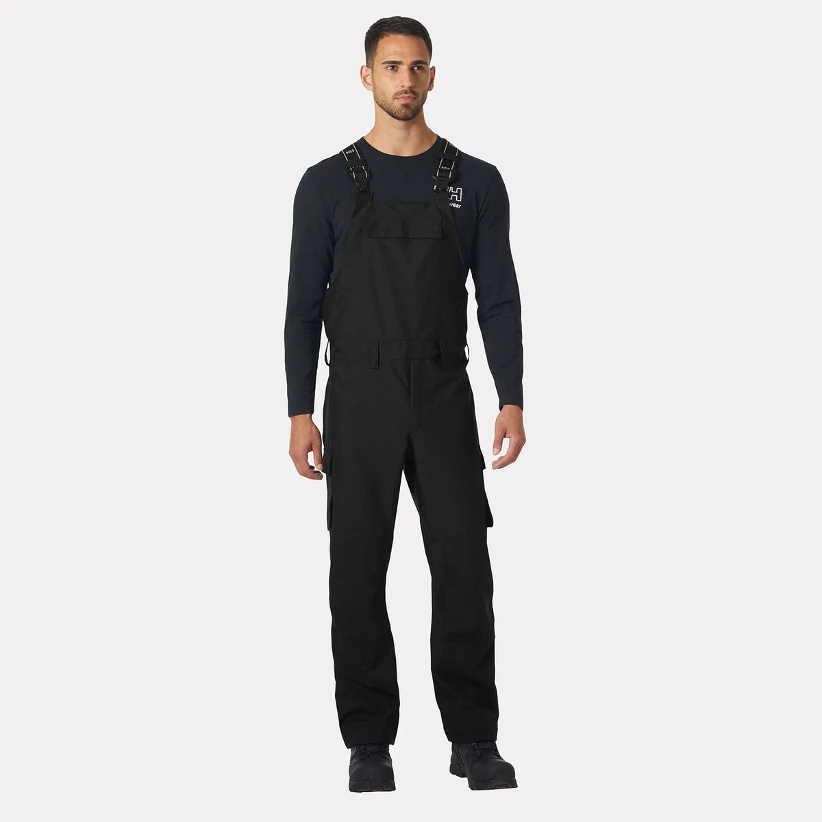 Helly Hansen Men's Oxford Waterproof Shell Rain Bib Bibs & Overalls Helly Hansen Black 2XL Reg