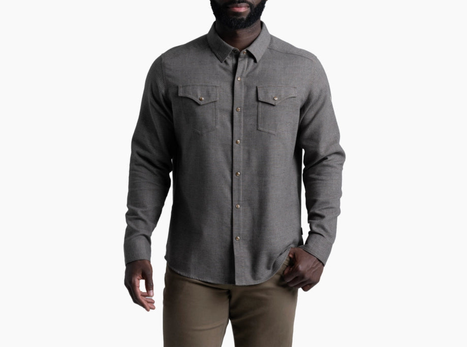 kuhl dress shirts Kuhl Men's Disputr Long-Sleeve KAN Kanteen / L