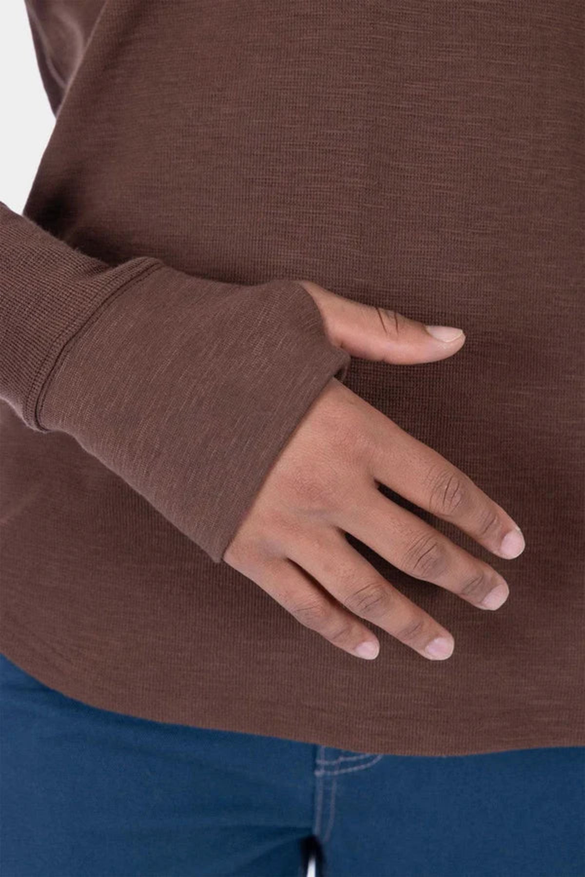 Dovetail Workwear Women's Honed Thermal Waffle Knit Long Sleeve Henley - Work World - Workwear, Work Boots, Safety Gear