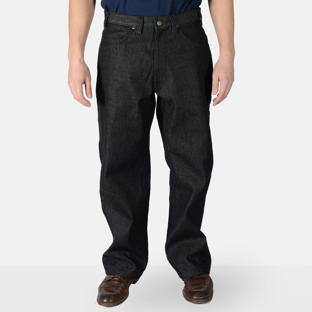 Ben Davis Men's Cotton 6-Pocket Carpenter Jean Pants Ben Davis Black Denim 30 30 Inseam