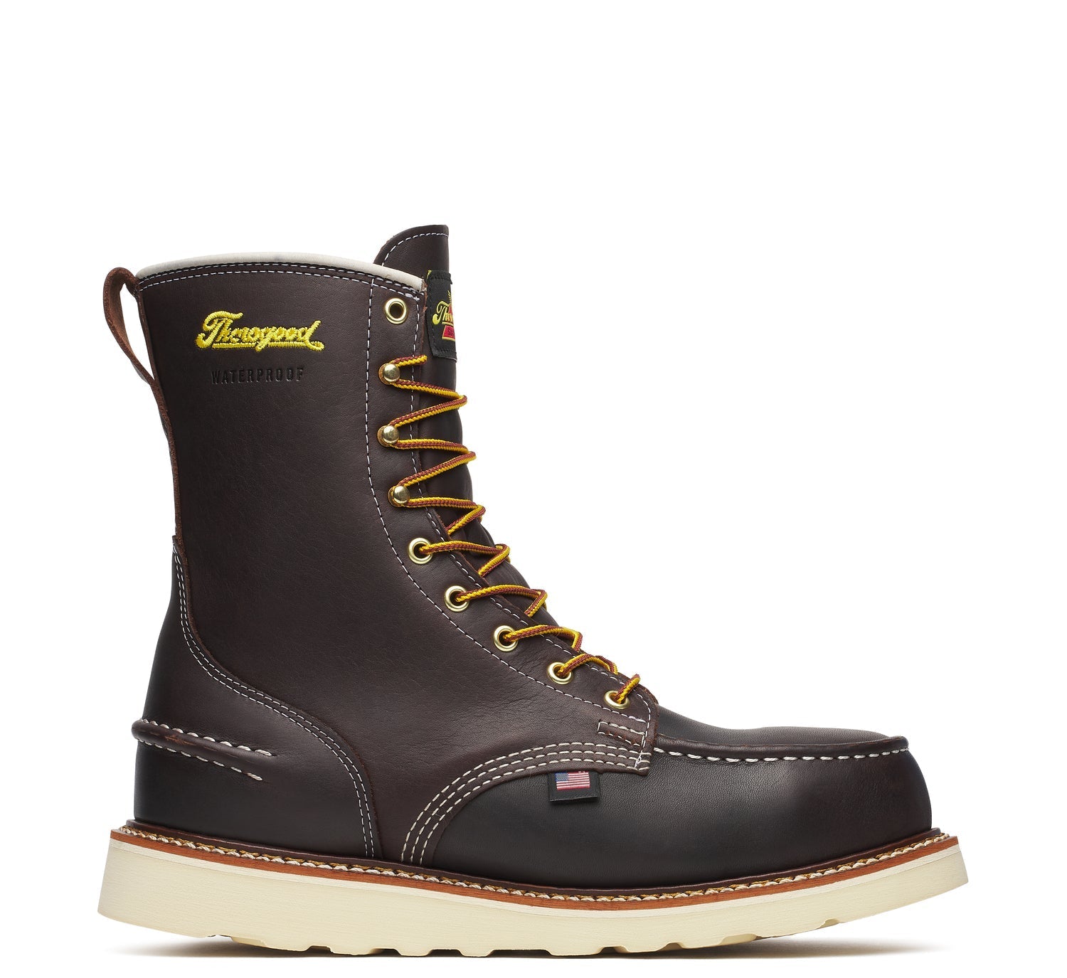 Thorogood Men's 1957 Series MAXWear Wedge Moc-Toe Waterproof 8" Steel Toe Work Boot - Work World - Workwear, Work Boots, Safety Gear
