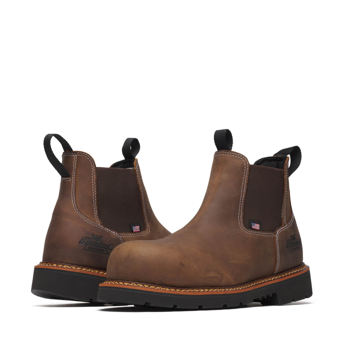 Thorogood Men's American Heritage 6" EH Comp Toe Chelsea Boot - Work World - Workwear, Work Boots, Safety Gear