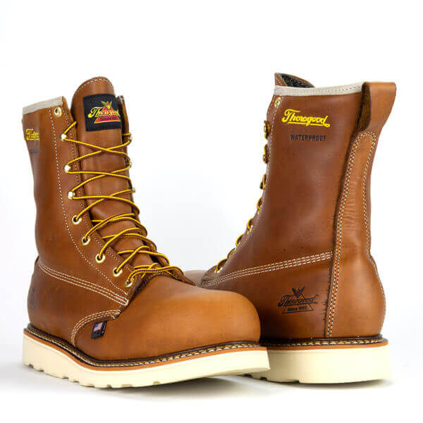 Thorogood Men&#39;s 8&quot; MAXWear Wedge Waterproof Comp Toe Boot - Work World - Workwear, Work Boots, Safety Gear
