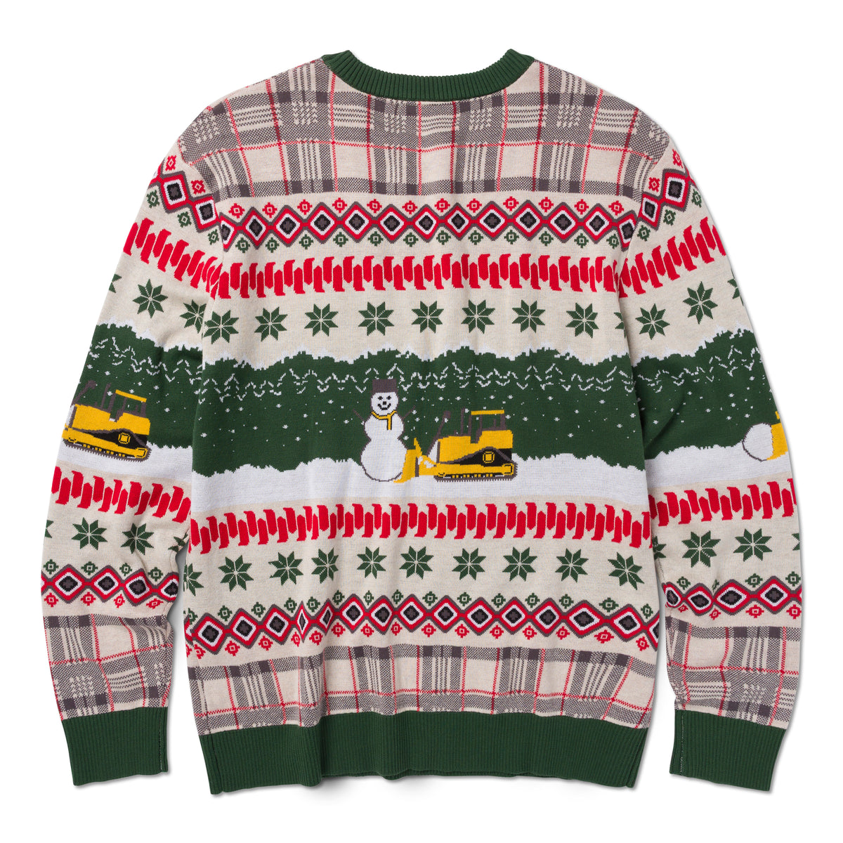 CAT Snowdozer Graphic Christmas Sweater - Work World - Workwear, Work Boots, Safety Gear