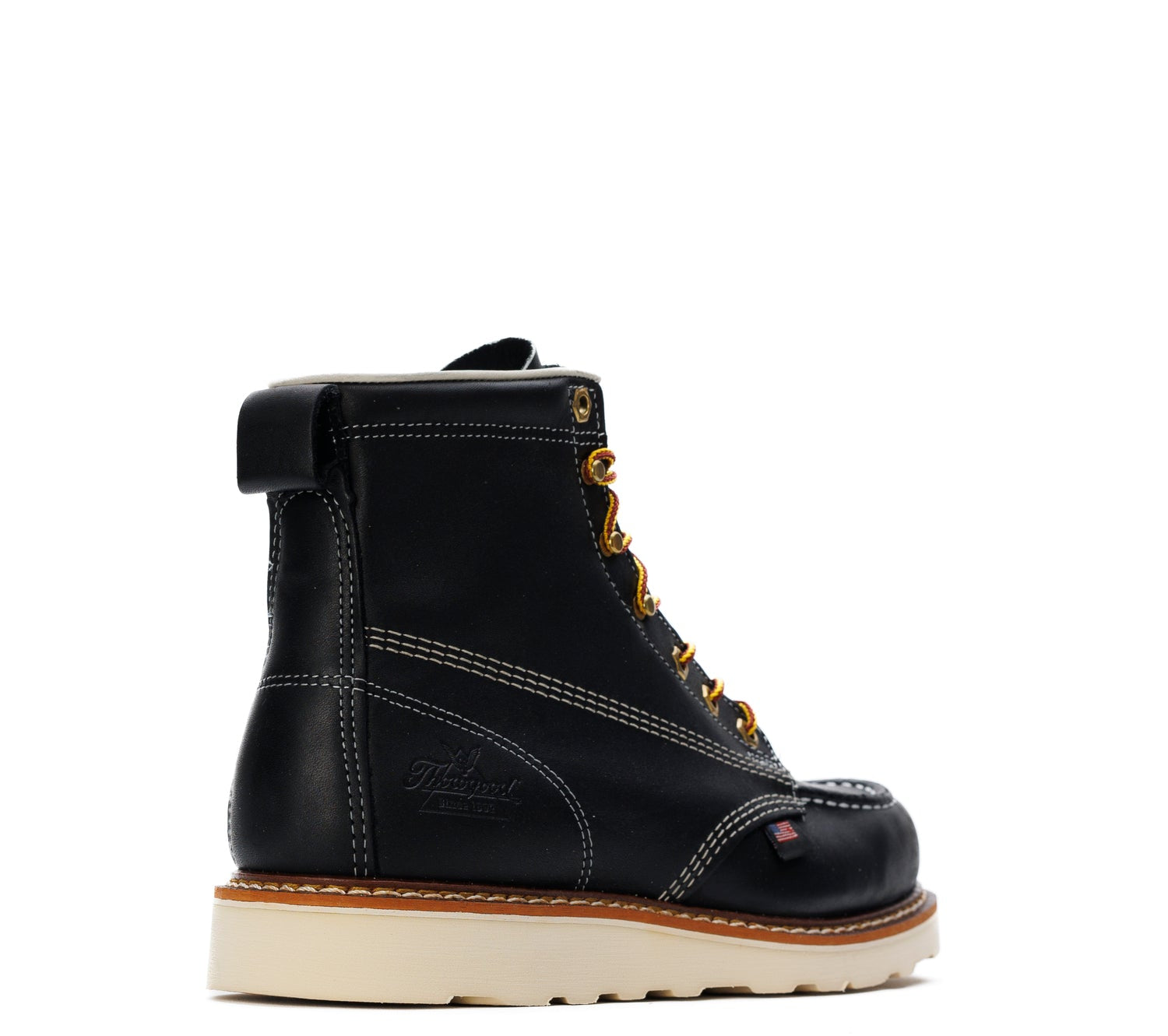 Safety Toe Midnight Series Thorogood Moc Toe Black Sole Thorogood