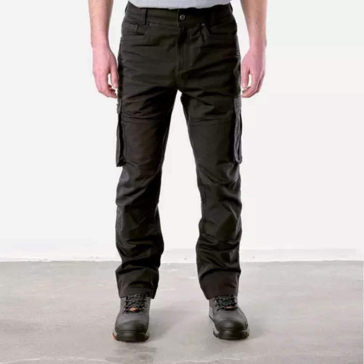 BRUNT Men's Torra HD Double-Front Cargo Pant Pants BRUNT Black 28 30 Inseam