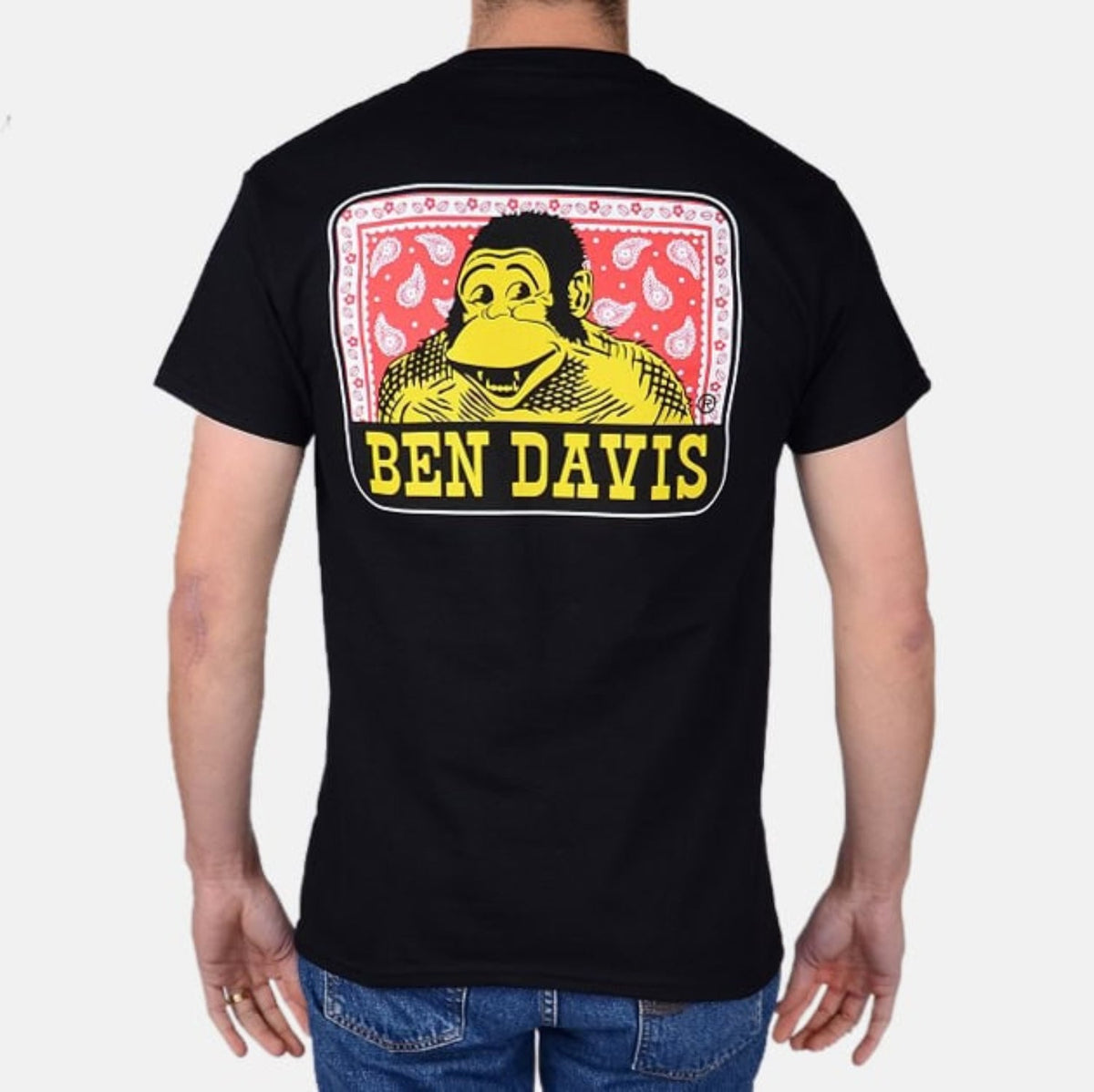 Ben Davis Men's Paisley Logo Graphic Short Sleeve T-Shirt - Work World - Workwear, Work Boots, Safety Gear