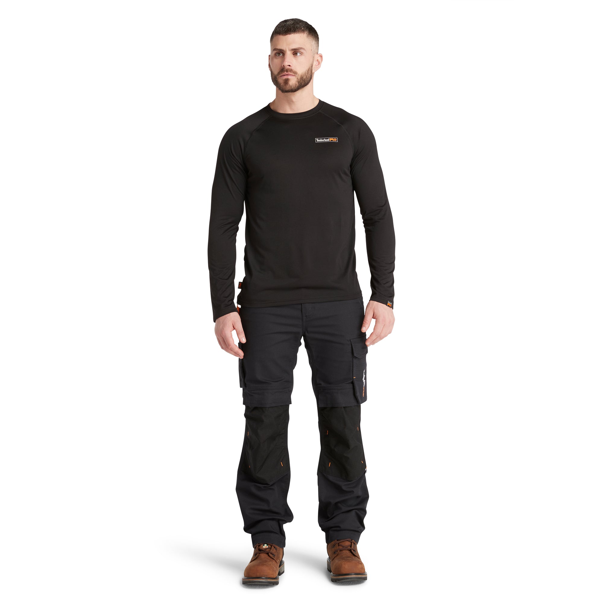 Timberland PRO Men's Good Sport Wicking Logo Long Sleeve T-Shirt - Work World - Workwear, Work Boots, Safety Gear