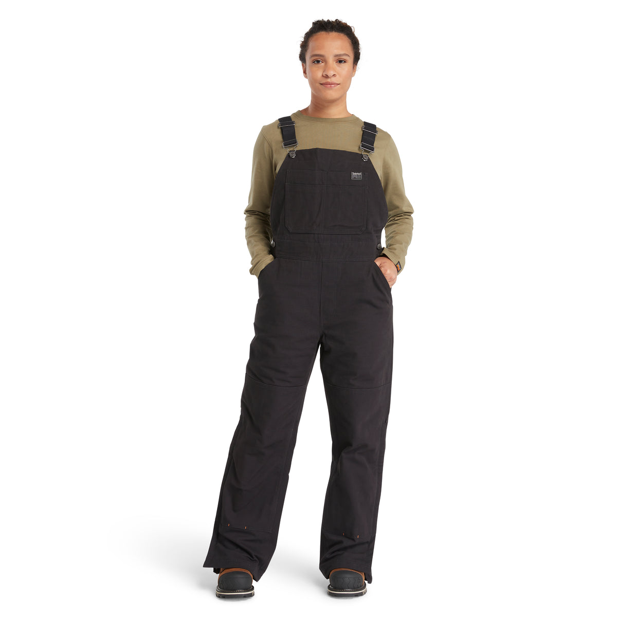 Timberland PRO Women&#39;s Gritman Insulated Double-Front Bib Overall - Work World - Workwear, Work Boots, Safety Gear