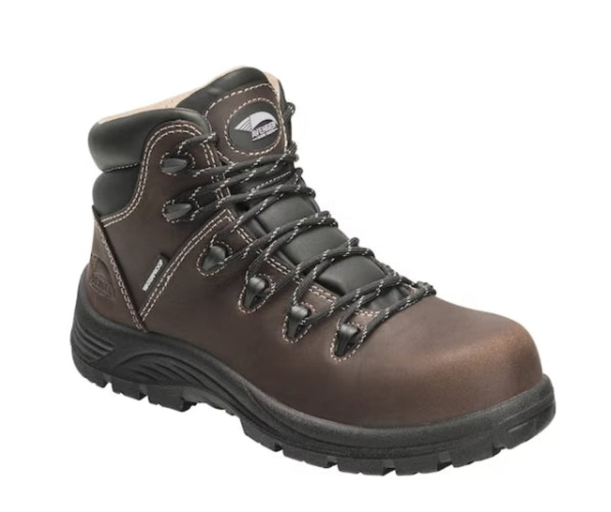 Avenger Women's Framer Composite Toe Boot Work Boots Avenger Brown 10 M
