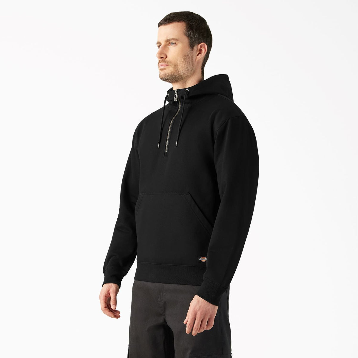 Dickies Men's Durable Water Repellent Quarter Zip Hoodie Sweatshirts & Hoodies Dickies
