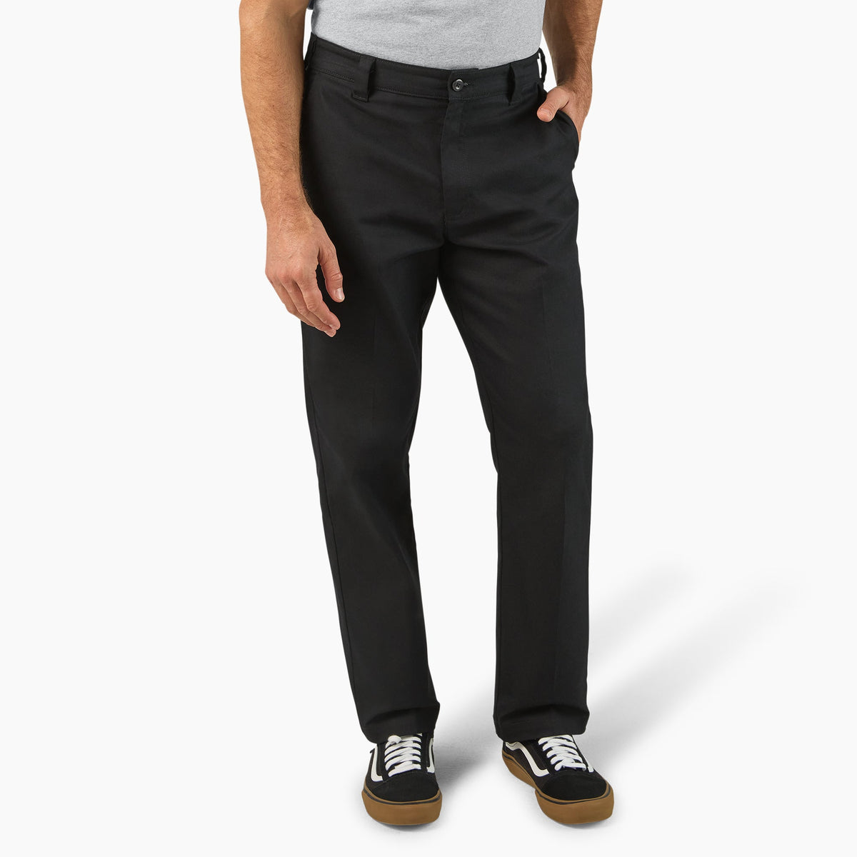 Dickies Men's Pro Series 874 Relaxed Fit Tapered Leg Work Pant Pants Dickies Black 29 30 Inseam