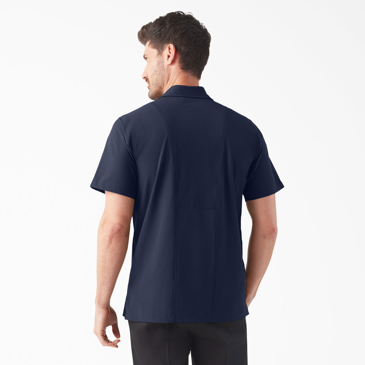 Dickies Men's Performance Button-Down Short Sleeve Work Shirt - Work World - Workwear, Work Boots, Safety Gear