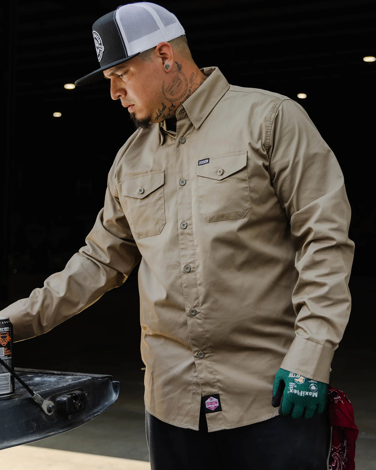 Dixxon Flannel Co. WorkForce Lightweight Button-Up Long Sleeve Work Shirt - Work World - Workwear, Work Boots, Safety Gear