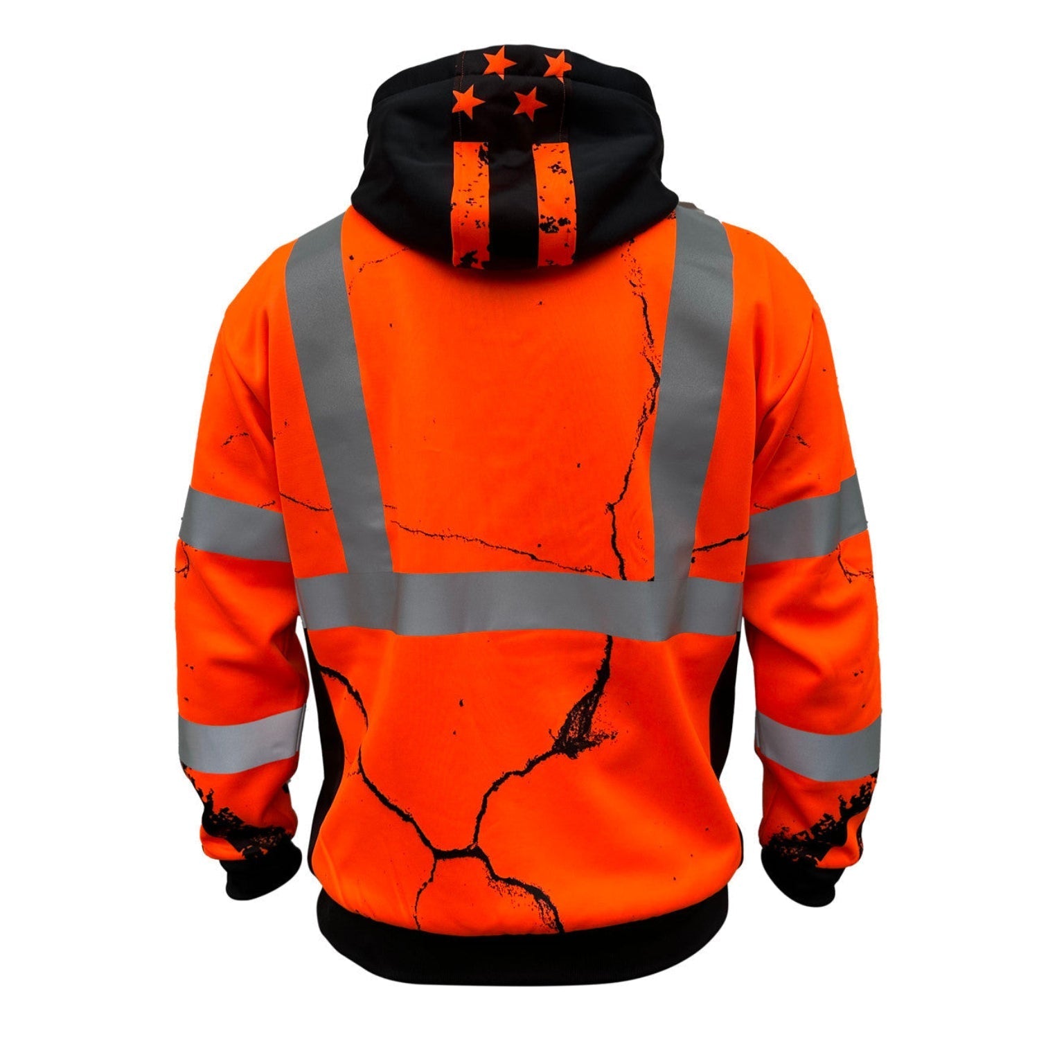 SafetyShirtz SS360 C3 American Grit Hi-Vis Hoodie - Work World