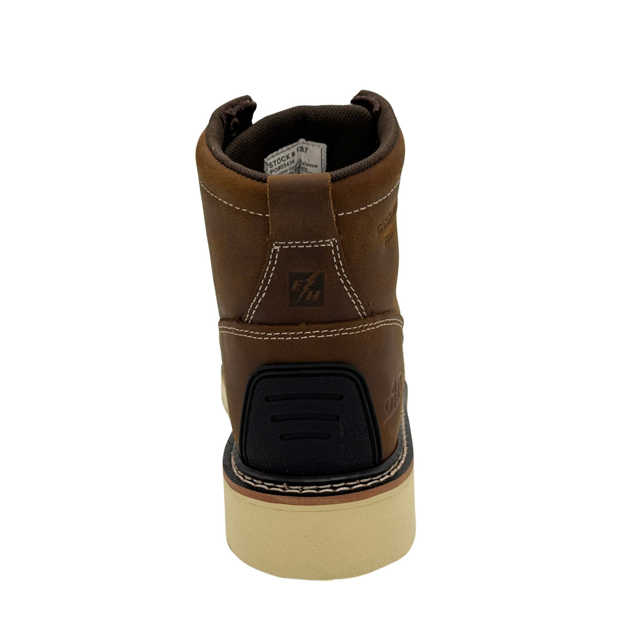 Ad Tec Men's Guardian Pro 6" Rubber Toe Comp Toe Work Boot Work Boots AdTec Footwear