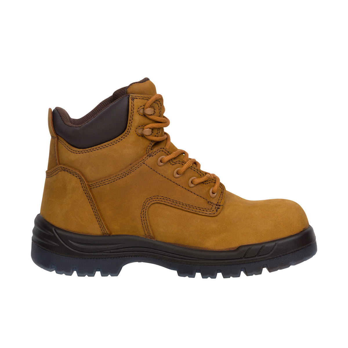 Ad Tec Men's Diego 6" Comp Toe Work Boot Work Boots AdTec Footwear Brown 10 M